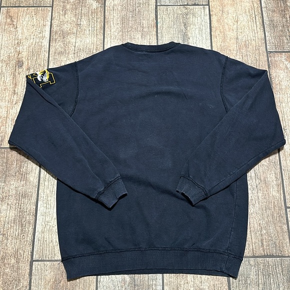 Vintage Gear For Sports Missouri Tigers Black Crewneck Sweater - Picture 4 of 9